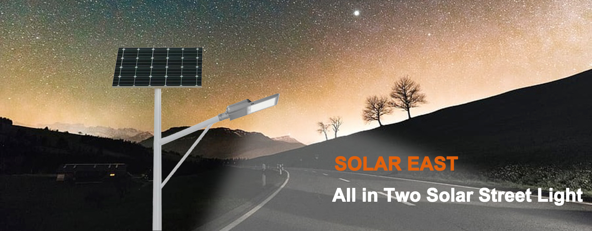 All in Two Solar Street Light