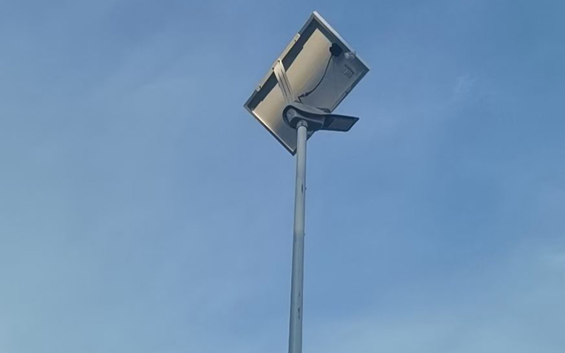 Integrated Solar Street Light DL-WS Project in China